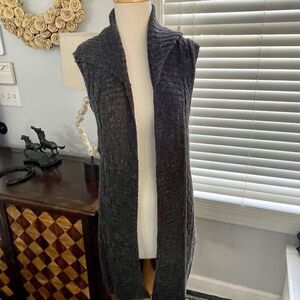 Inca Mama Peru Open Front Sweater Vest